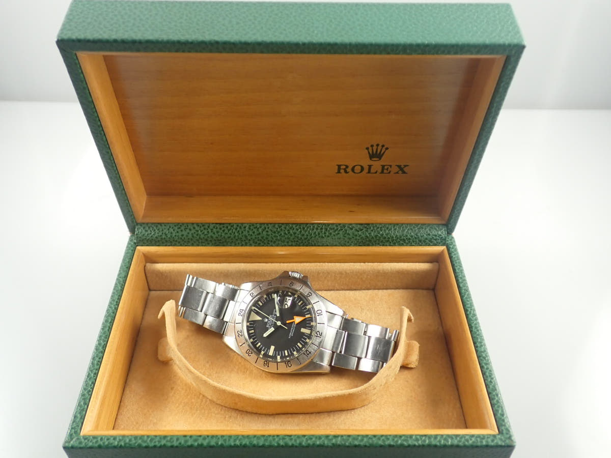 ロレックス エクスプローラーII Ref.1655 ブラック文字盤 中古 explorer2-149