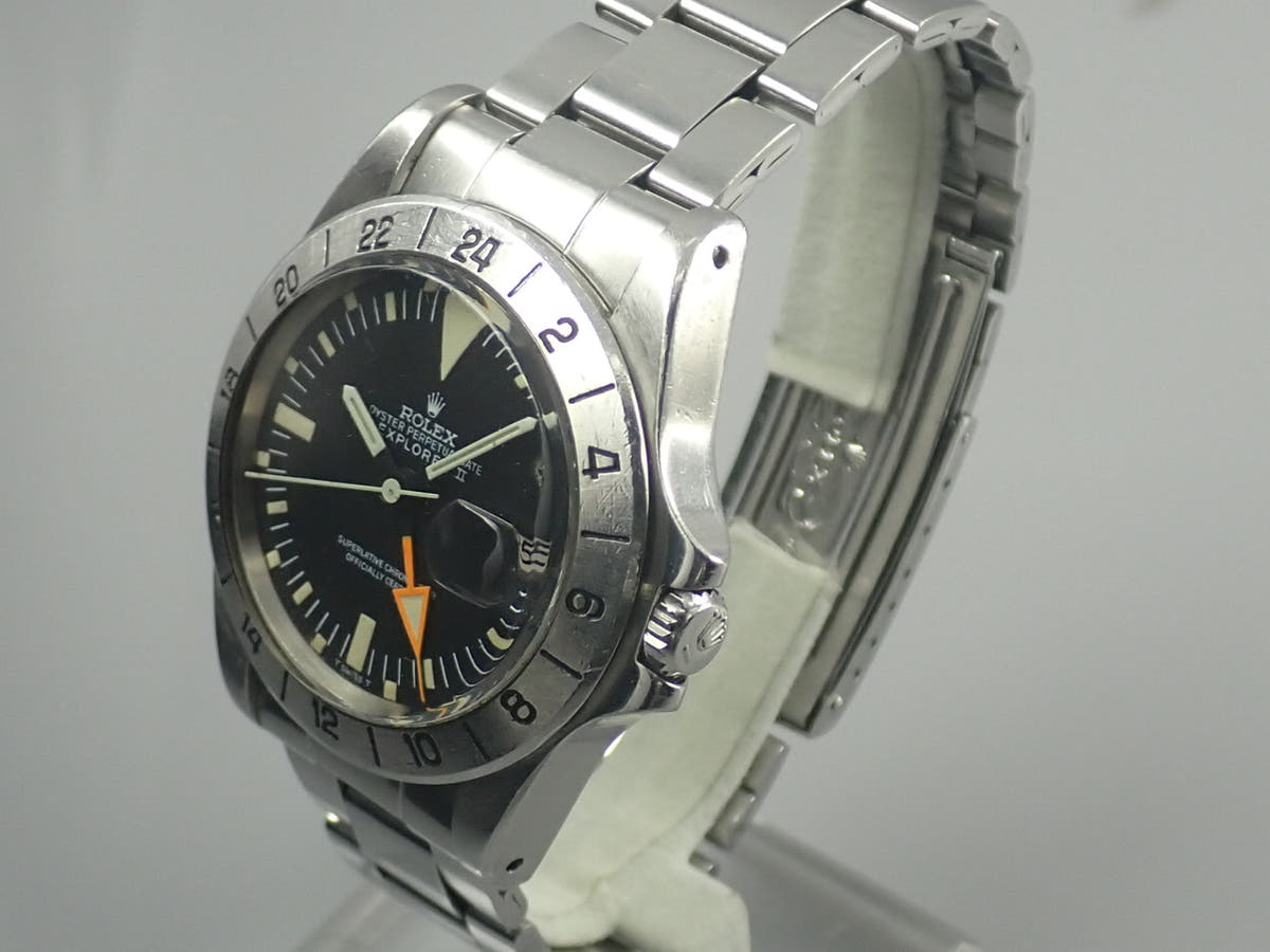 ロレックス エクスプローラーII Ref.1655 ブラック文字盤 中古 explorer2-149
