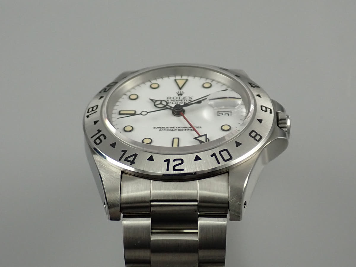 ロレックス エクスプローラーII Ref.16570 ホワイト文字盤 中古 explorer2-151