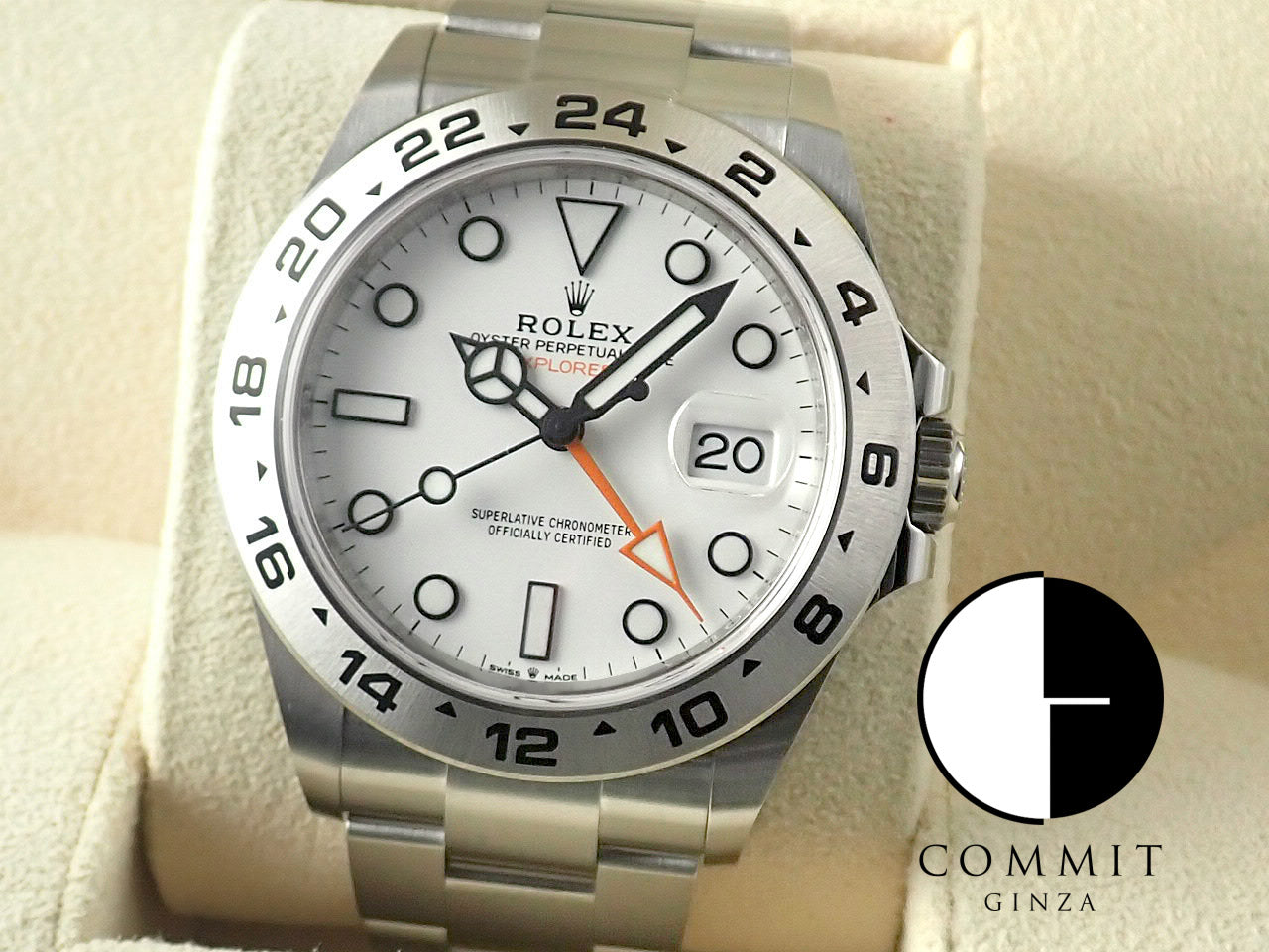 Rolex New Explorer II White Dial &lt;Warranty, Box, etc.&gt;