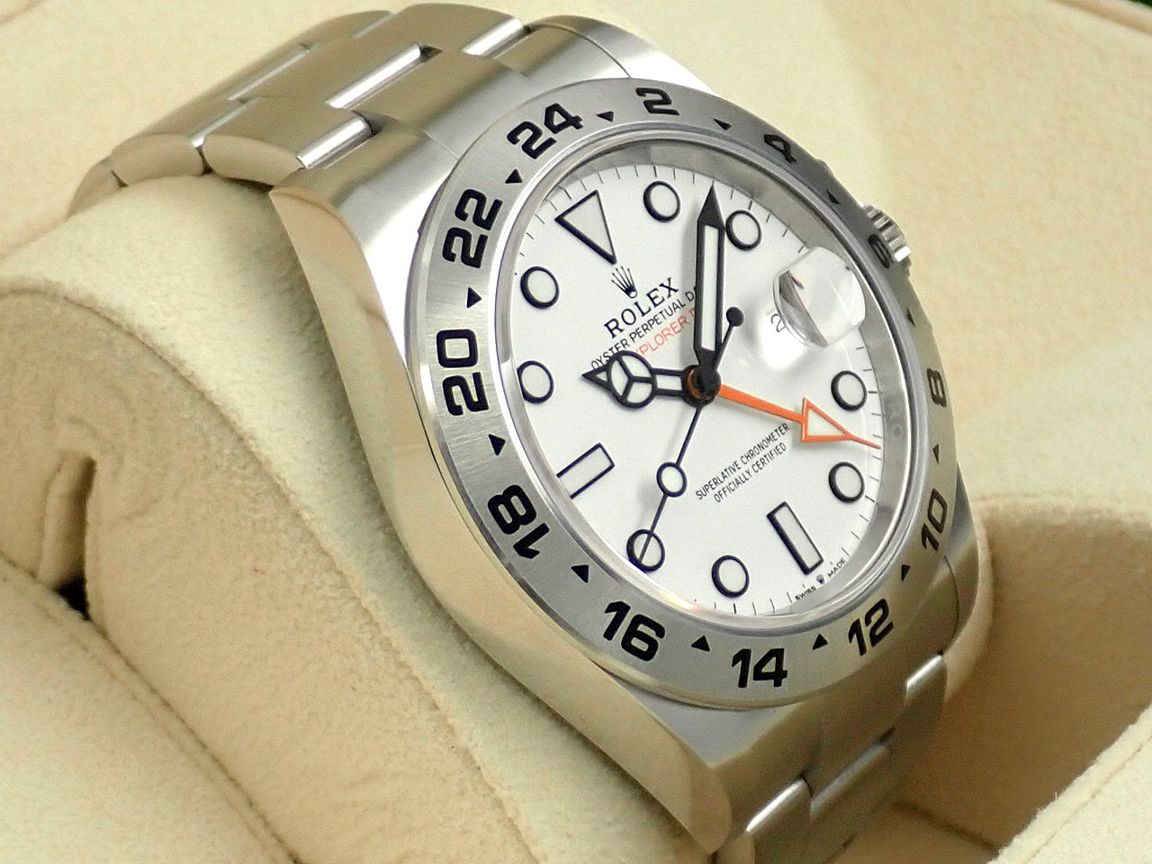 Rolex New Explorer II White Dial &lt;Warranty, Box, etc.&gt;