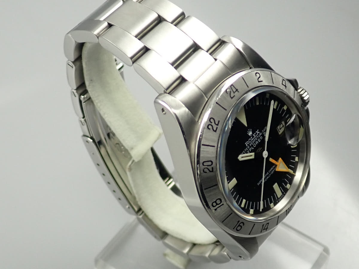 ロレックス エクスプローラーII Ref.1655 ブラック文字盤 中古 XKF99P43