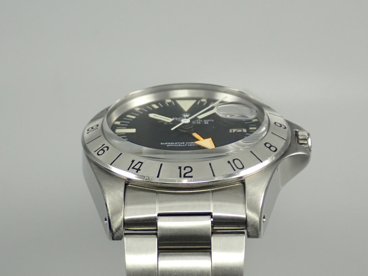 ロレックス エクスプローラーII Ref.1655 ブラック文字盤 中古 XKF99P43