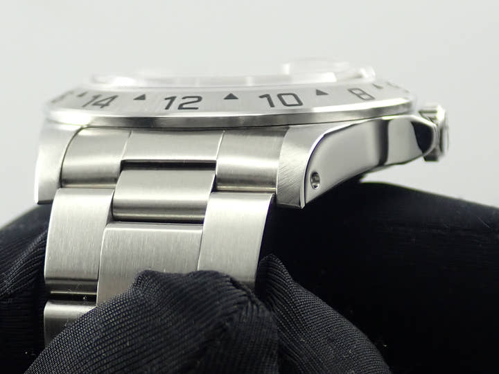 ロレックス エクスプローラーII Ref.16570 ステンレススチール ブラック文字盤