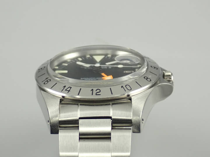 ロレックス エクスプローラーII Ref.1655 ステンレススチール ブラック文字盤