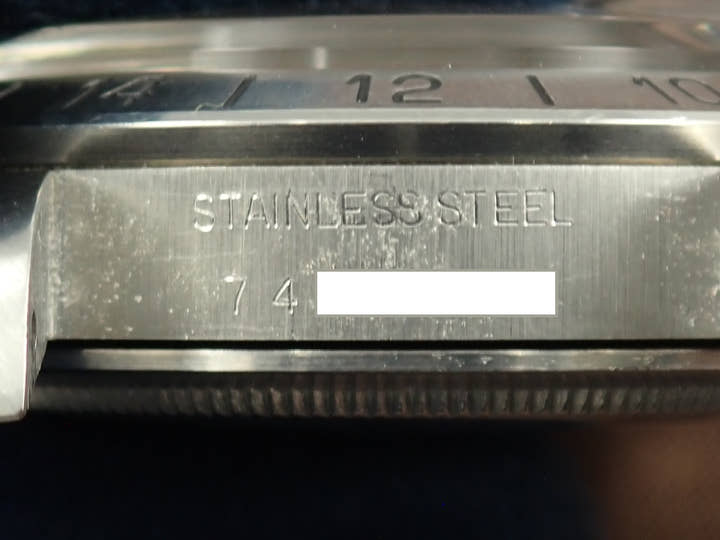 ロレックス エクスプローラーII Ref.1655 ステンレススチール ブラック文字盤