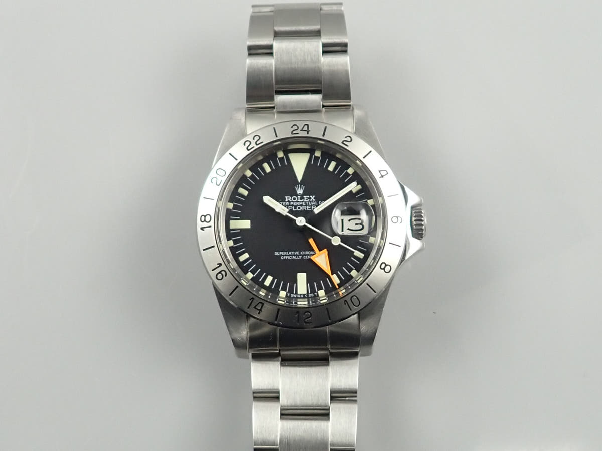 ロレックス エクスプローラーII Ref.1655 ブラック文字盤 中古 MHVP0CXP