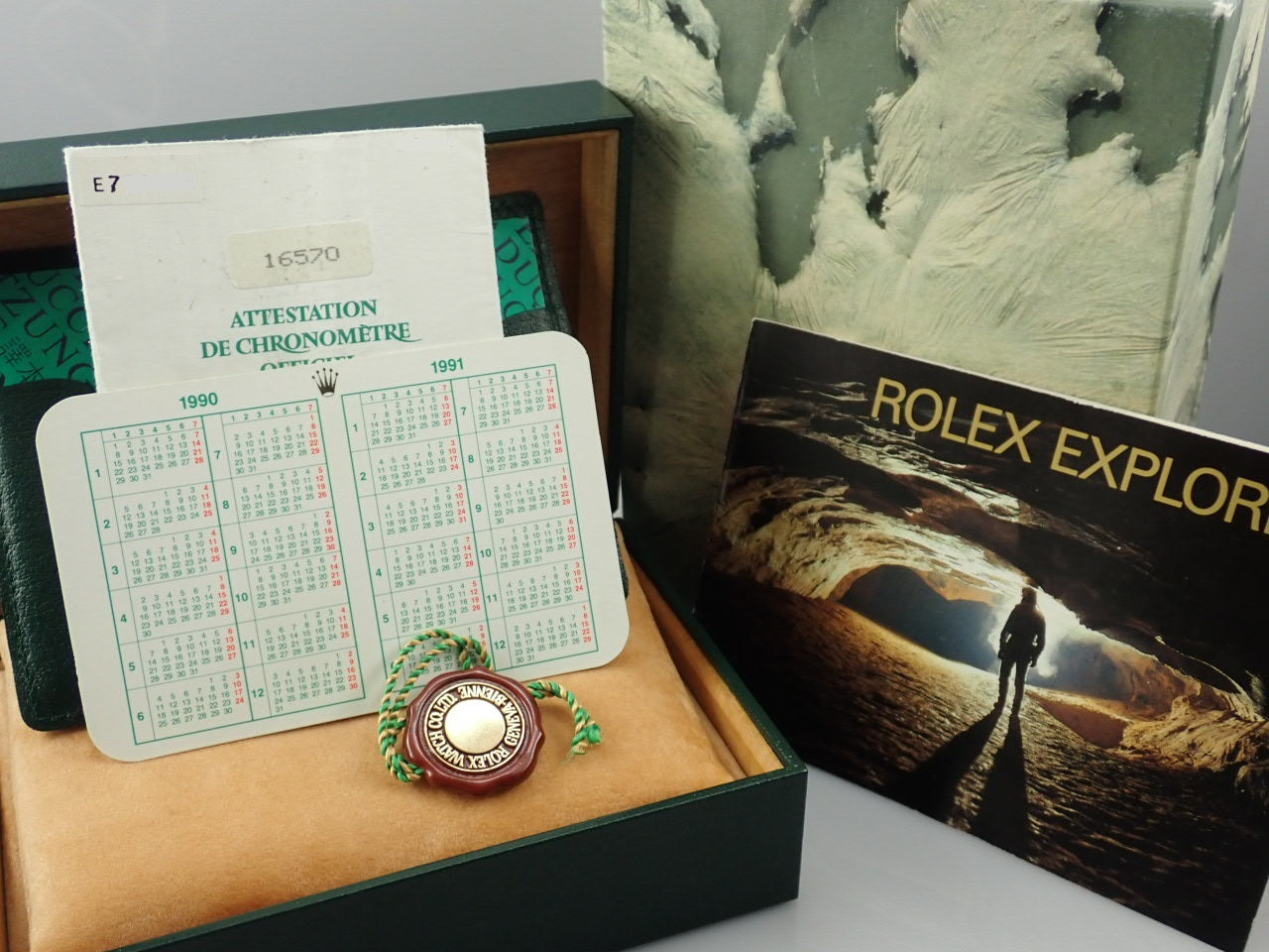 Rolex Explorer &lt;Warranty box and other items&gt;