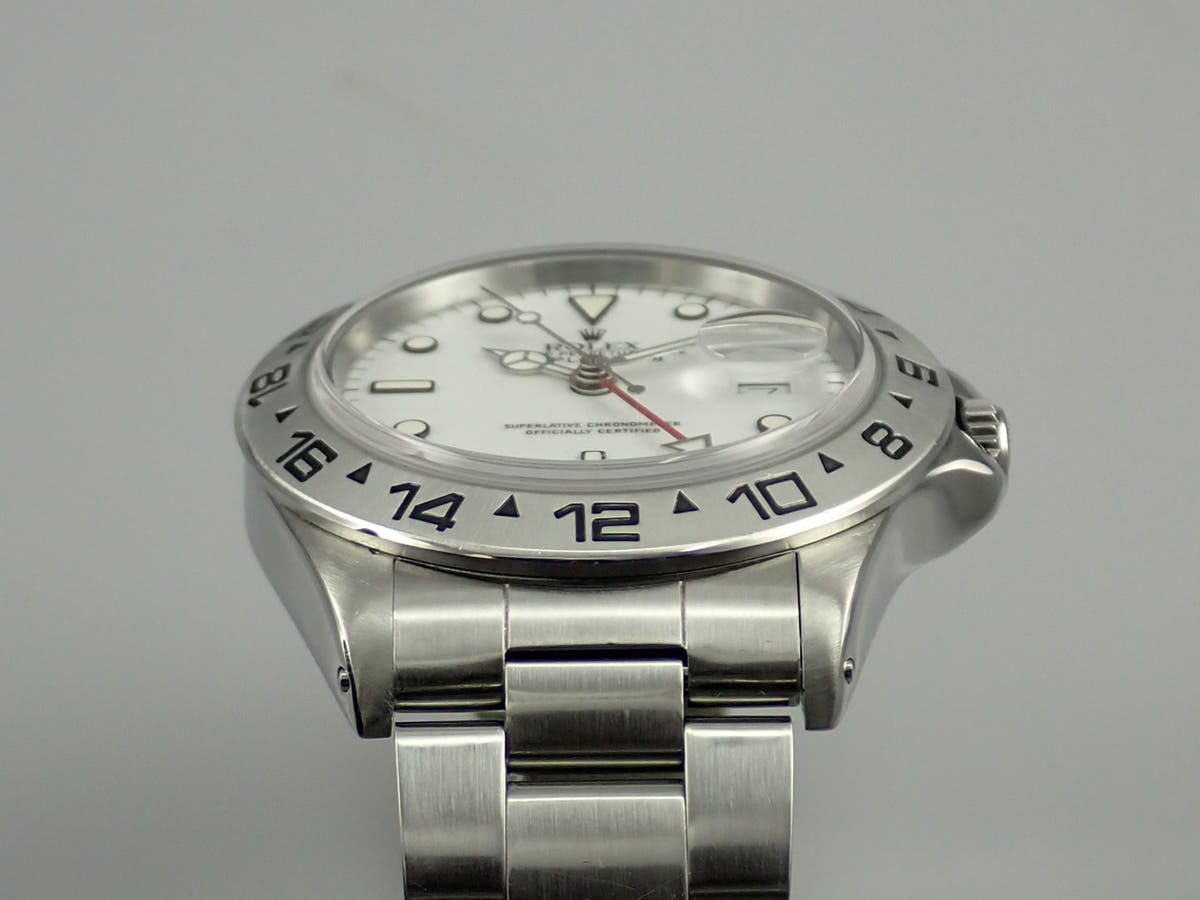 ロレックス エクスプローラーII Ref.16550 ホワイト文字盤 中古 9PT32HRR