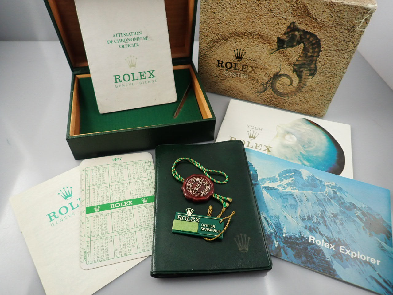 Rolex Explorer &lt;Warranty box etc.&gt;