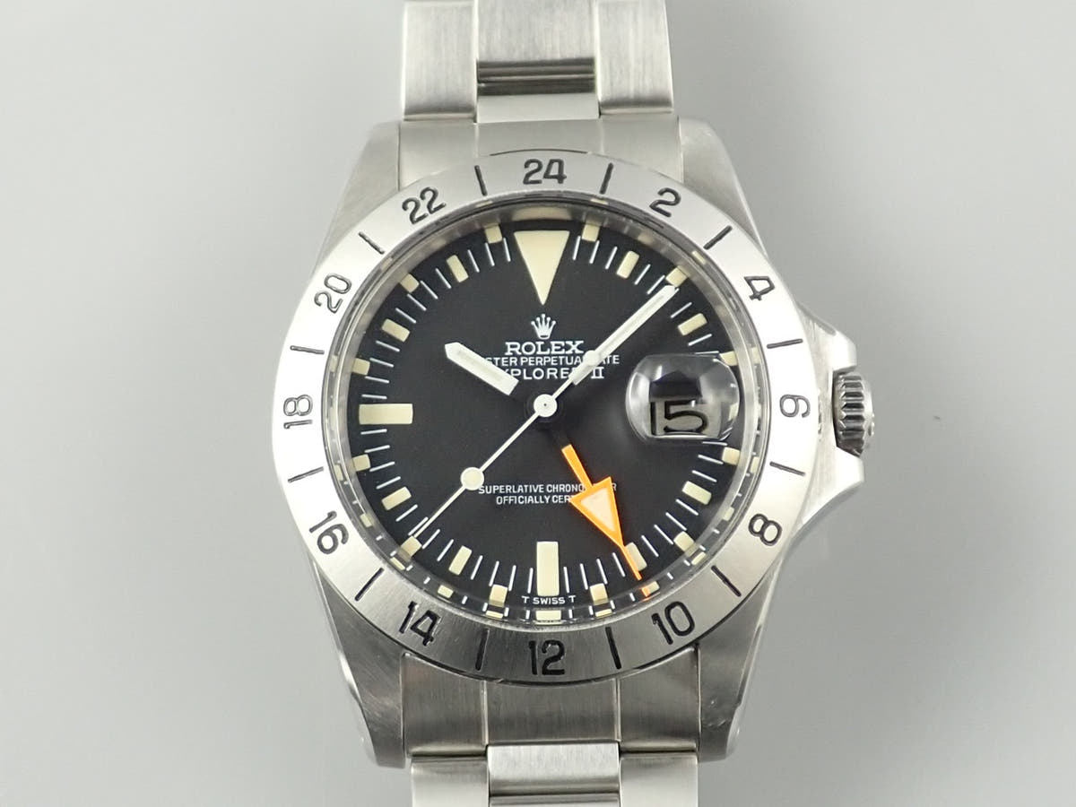 ロレックス エクスプローラーII Ref.1655 ブラック文字盤 中古 H7F91U57
