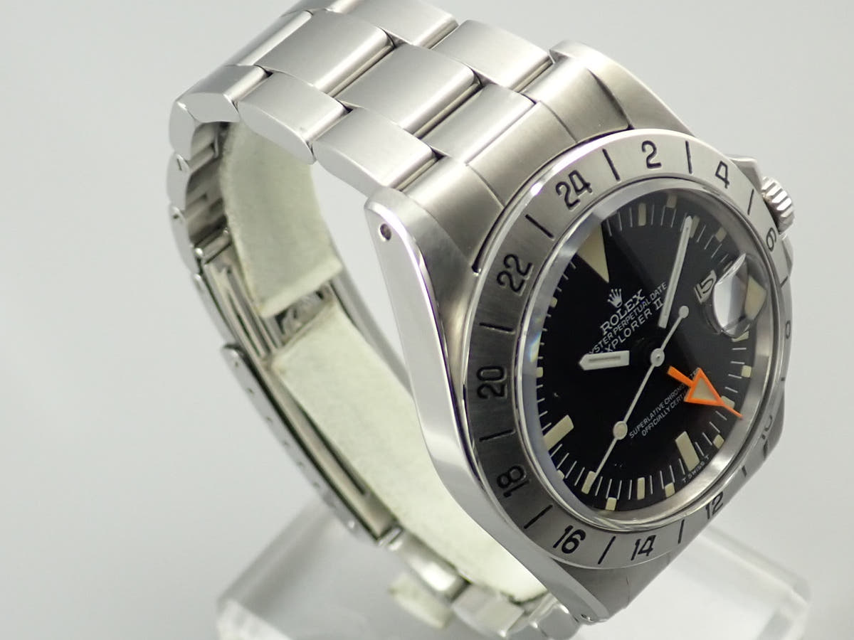 ロレックス エクスプローラーII Ref.1655 ブラック文字盤 中古 H7F91U57