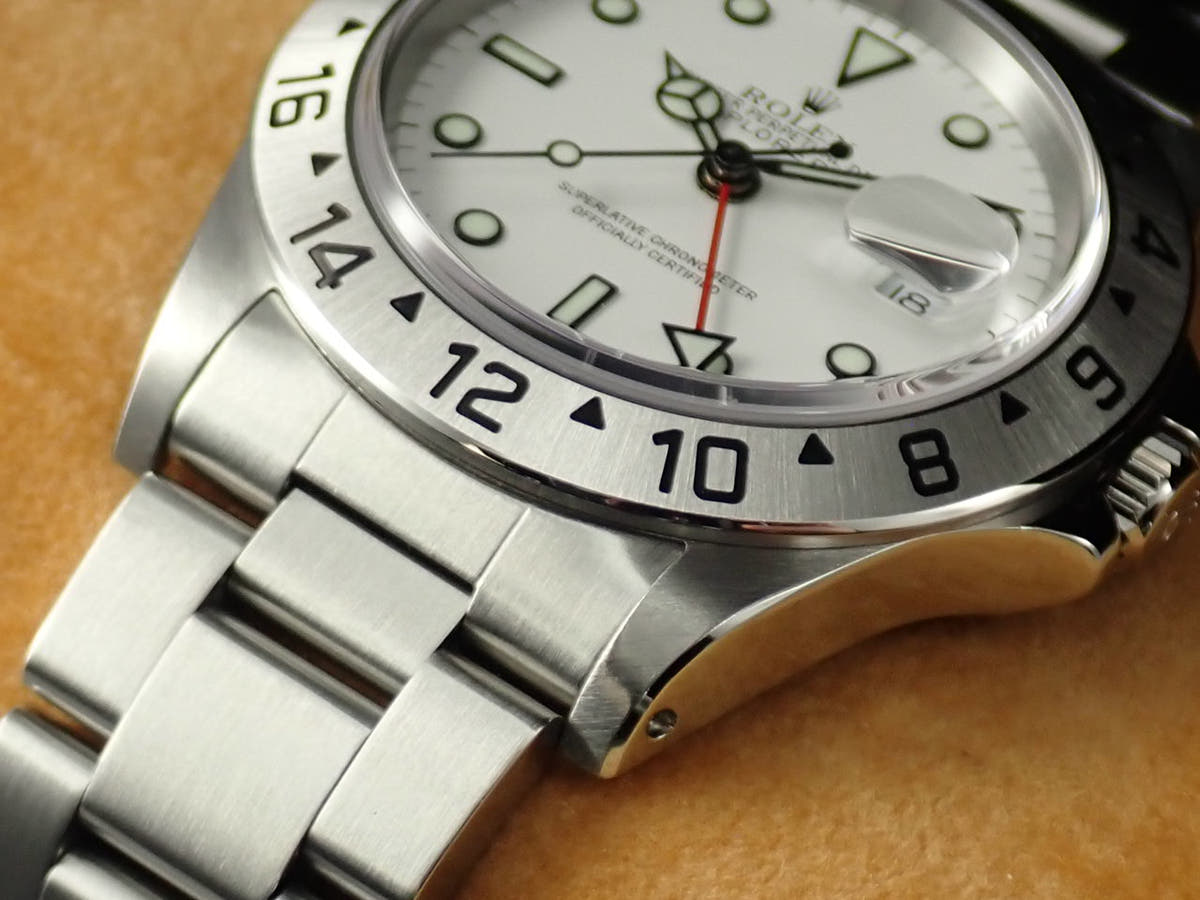 ロレックス エクスプローラーII Ref.16570 ホワイト文字盤 美品 3TAM7785