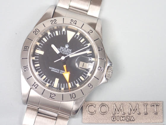 ロレックス エクスプローラーII Ref.1655 ブラック文字盤 中古 explorer2-17