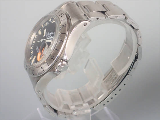 ロレックス エクスプローラーII Ref.1655 ブラック文字盤 中古 explorer2-17