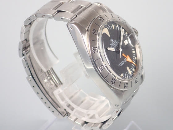 ロレックス エクスプローラーII Ref.1655 ブラック文字盤 中古 explorer2-17
