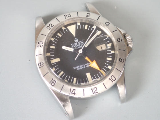 ロレックス エクスプローラーII Ref.1655 ブラック文字盤 中古 explorer2-17