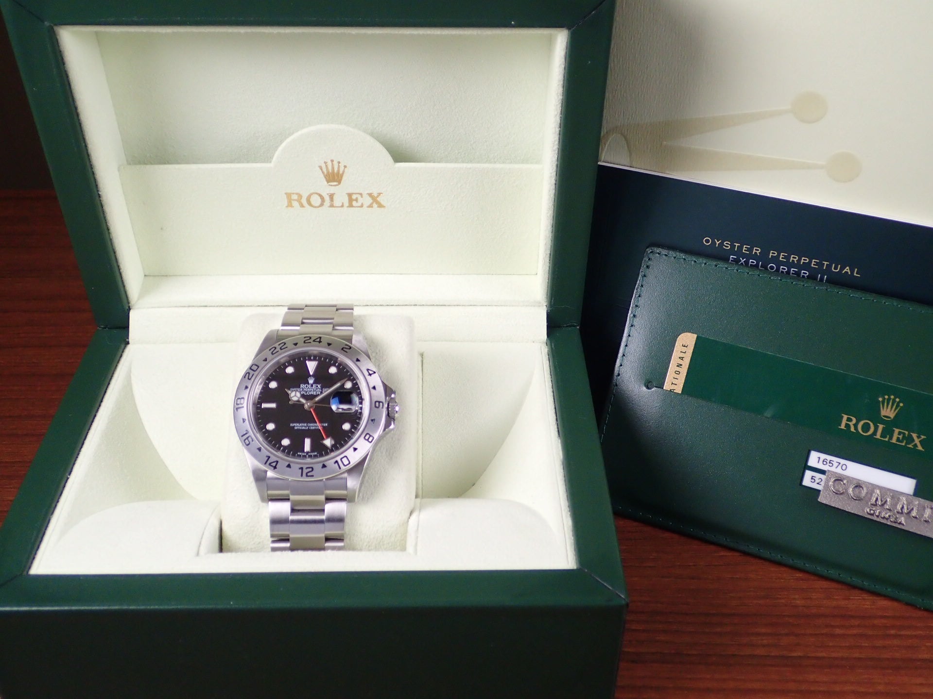 Rolex Explorer II Black Random Ref.16570