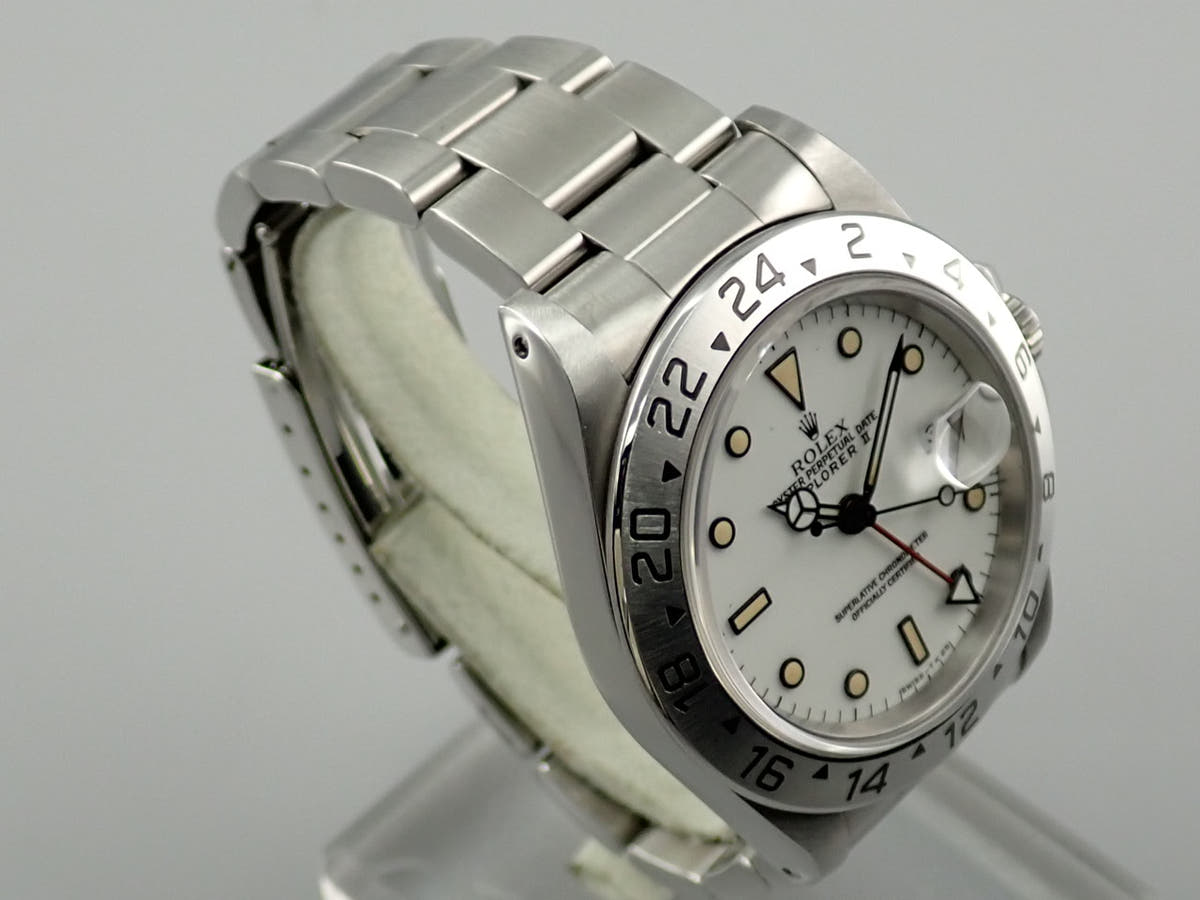 ロレックス エクスプローラーII Ref.16570 ホワイト文字盤 中古 8XMA7W73