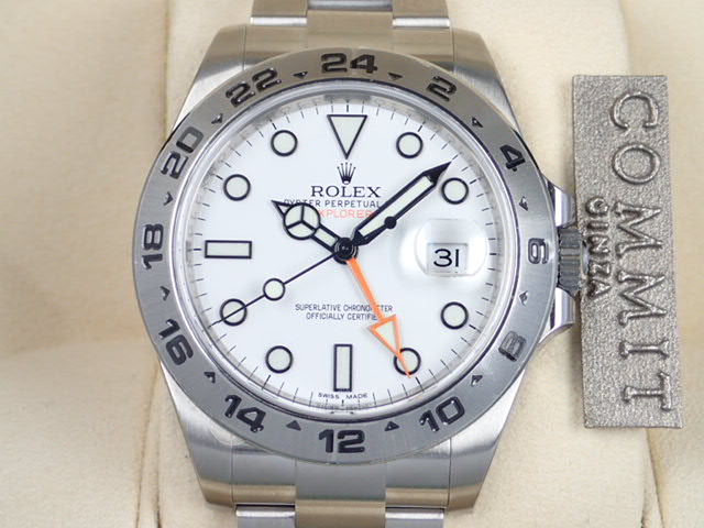 Rolex Explorer II White Random Ref.216570