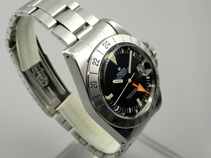 ロレックス エクスプローラーII Ref.1655 ステンレススチール ブラック文字盤