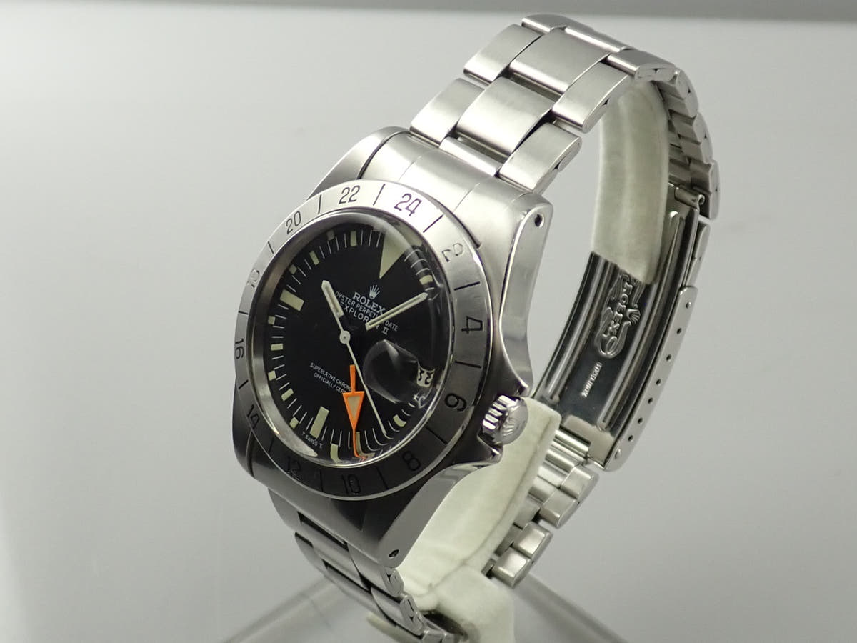 ロレックス エクスプローラーII Ref.1655 ブラック文字盤 中古 3M839512