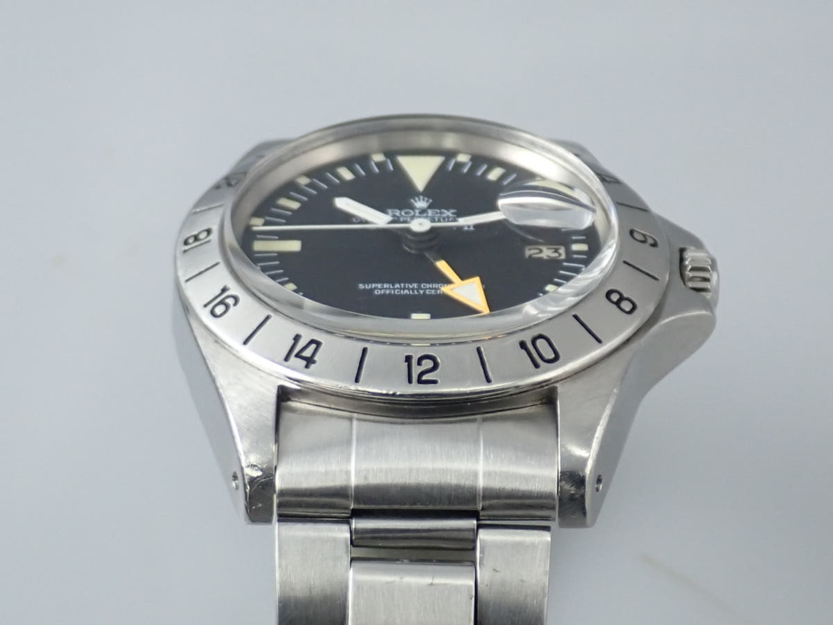 ロレックス エクスプローラーII Ref.1655 ブラック文字盤 中古 2APV5K16