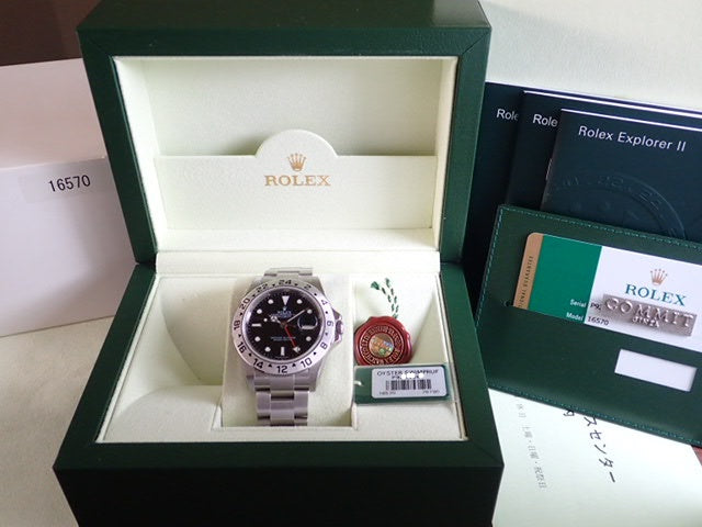 Rolex Explorer II Black Random [Unused] Ref.16570