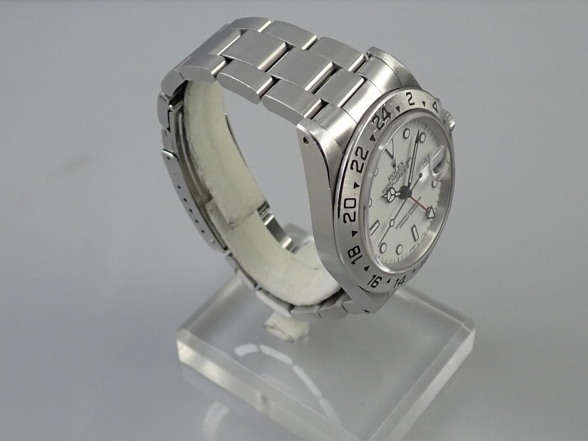 ロレックス エクスプローラーII Ref.16570 ホワイト文字盤 中古 HXW88341