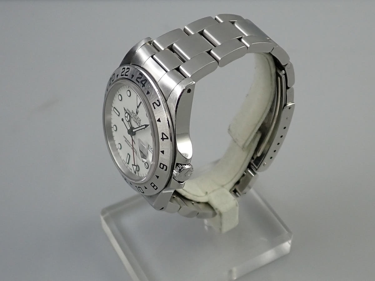 ロレックス エクスプローラーII Ref.16570 ホワイト文字盤 中古 HXW88341