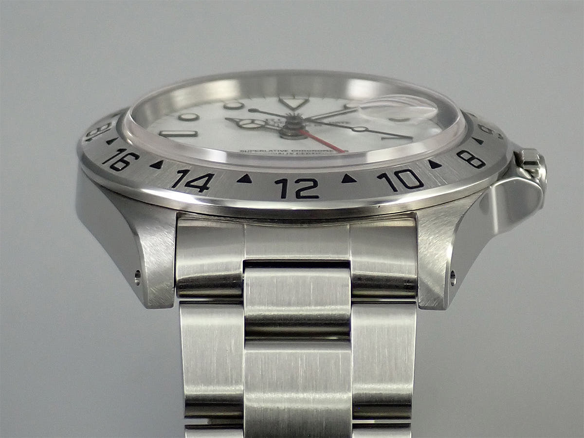 ロレックス エクスプローラーII Ref.16570 ホワイト文字盤 中古 MV1W89TX