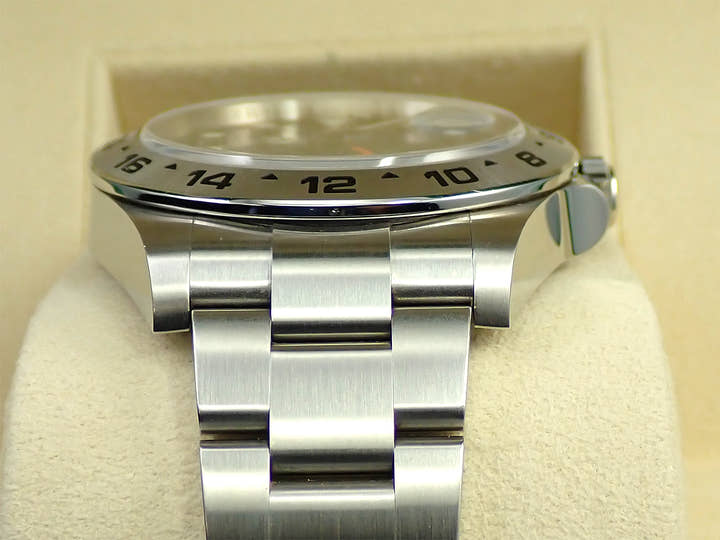ロレックス エクスプローラーII Ref.216570 ステンレススチール ブラック文字盤