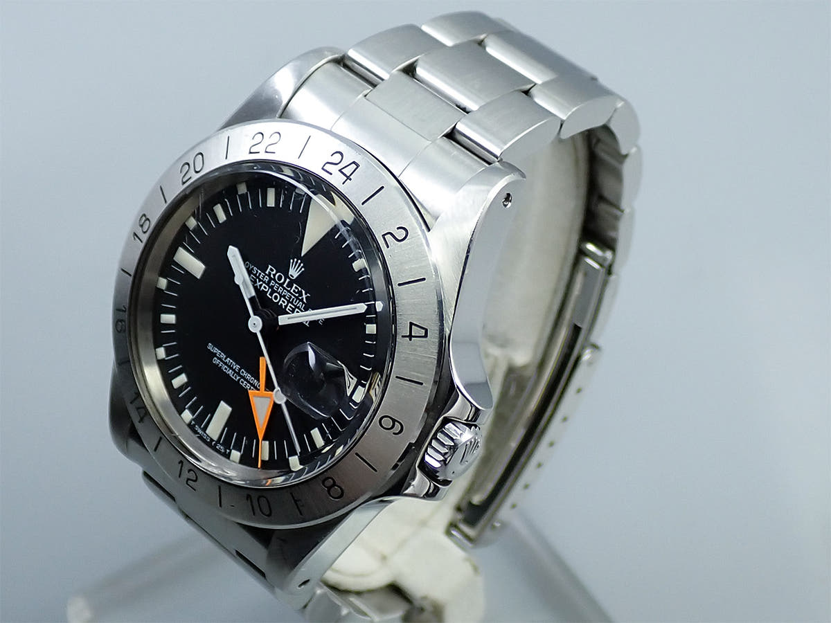 ロレックス エクスプローラーII Ref.1655 ブラック文字盤 中古 J0557052