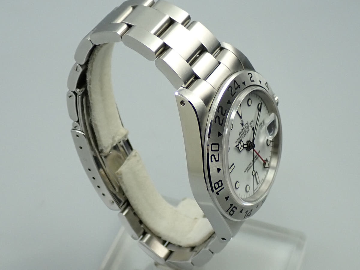 ロレックス エクスプローラーII Ref.16570 ホワイト文字盤 美品 Y10ZP595