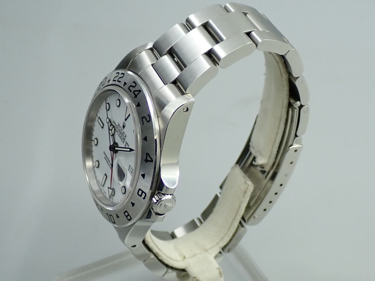 ロレックス エクスプローラーII Ref.16570 ホワイト文字盤 美品 Y10ZP595