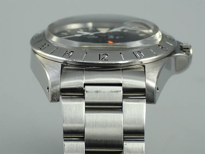 ロレックス エクスプローラーII Ref.1655 ステンレススチール ブラック文字盤