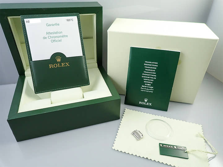 Rolex Explorer II Ref. 16570 Stainless Steel Black Dial