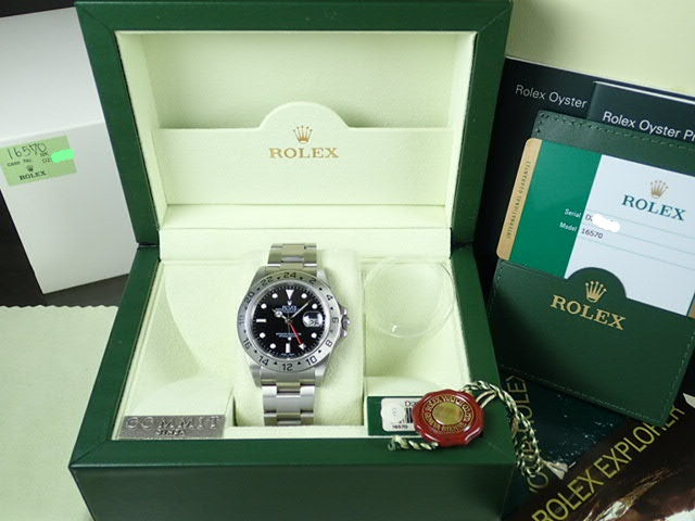 Rolex Explorer II Black D serial number