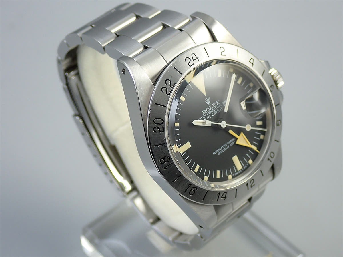ロレックス エクスプローラーII Ref.1655 ブラック文字盤 中古 YST74174