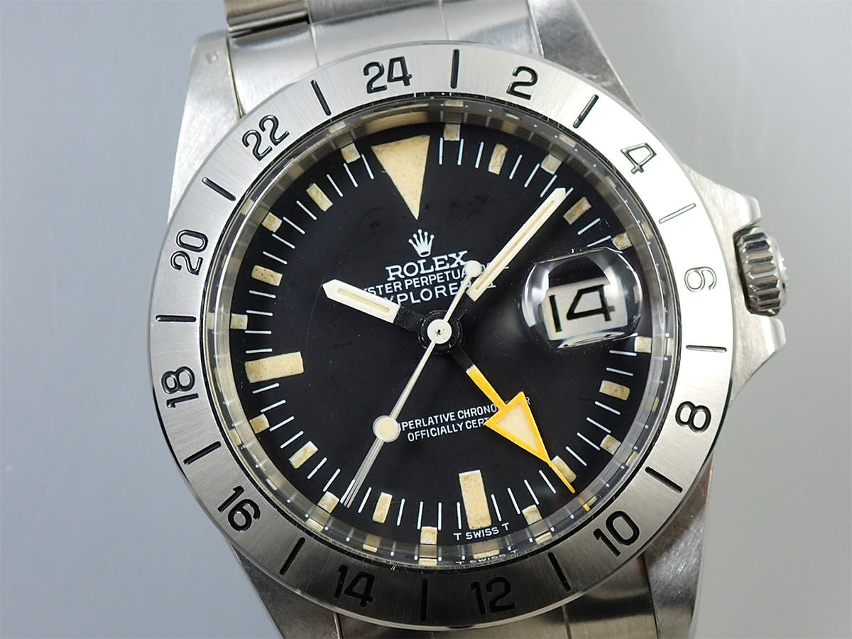 ロレックス エクスプローラーII Ref.1655 ブラック文字盤 中古 KK7RM0LR