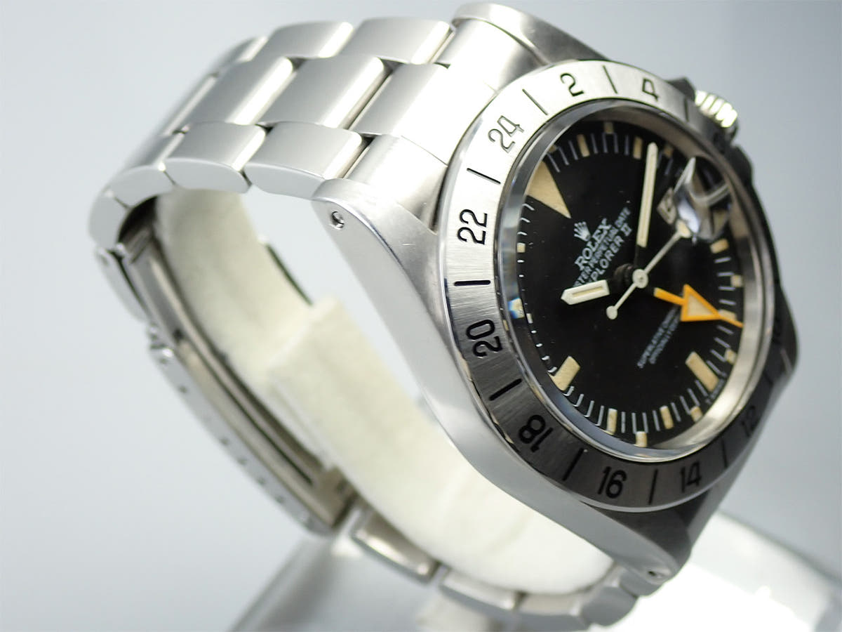ロレックス エクスプローラーII Ref.1655 ブラック文字盤 中古 KK7RM0LR