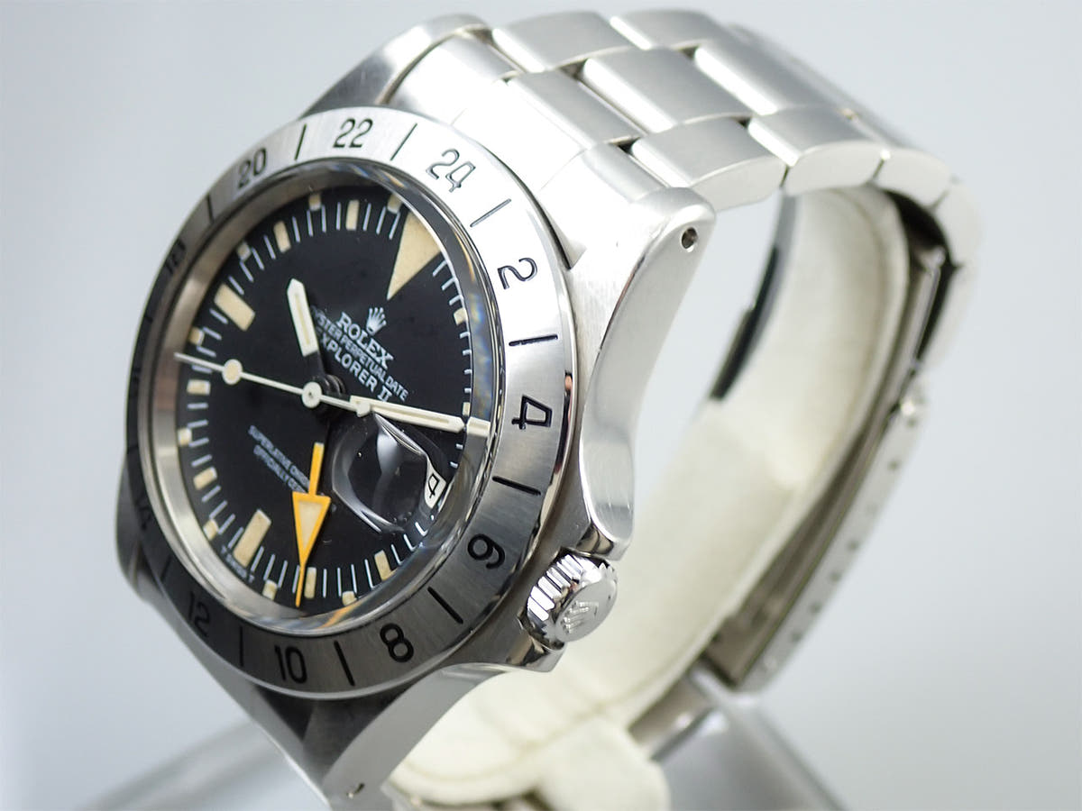 ロレックス エクスプローラーII Ref.1655 ブラック文字盤 中古 KK7RM0LR