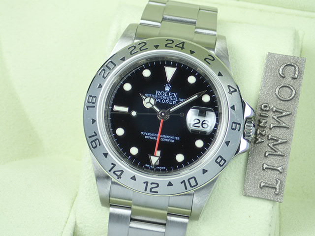 Rolex Explorer II Black Z Roulette Ref.16570