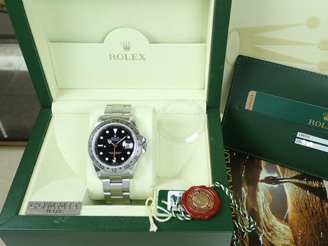 Rolex Explorer II Black Z Roulette Ref.16570