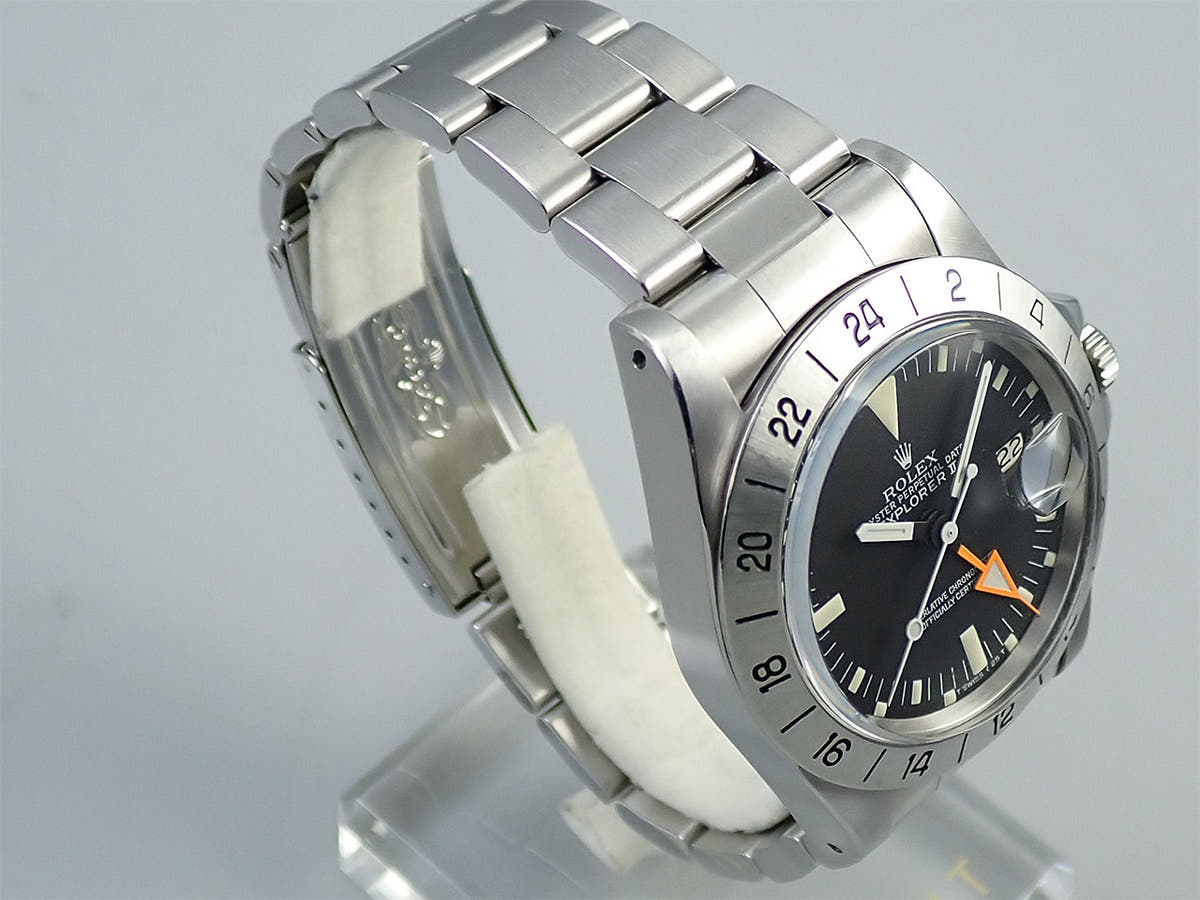 ロレックス エクスプローラーII Ref.1655 ブラック文字盤 中古 0LY8UVA1