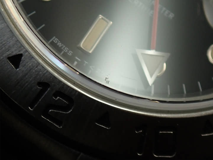 ロレックス エクスプローラーII Ref.16570 ステンレススチール ブラック文字盤