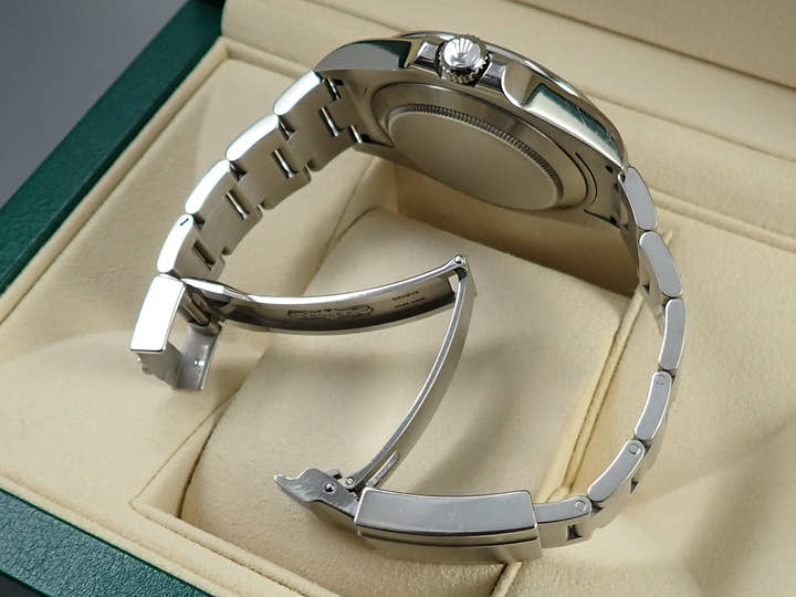ロレックス エクスプローラーII Ref.216570 ステンレススチール ブラック文字盤