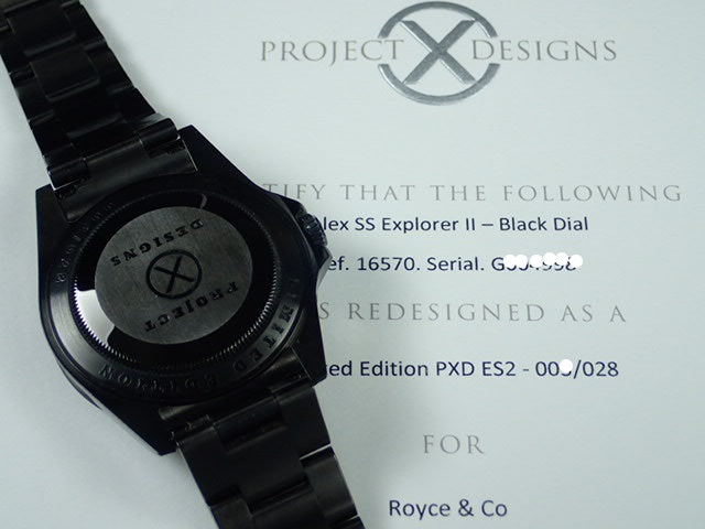 Rolex Explorer II Project X