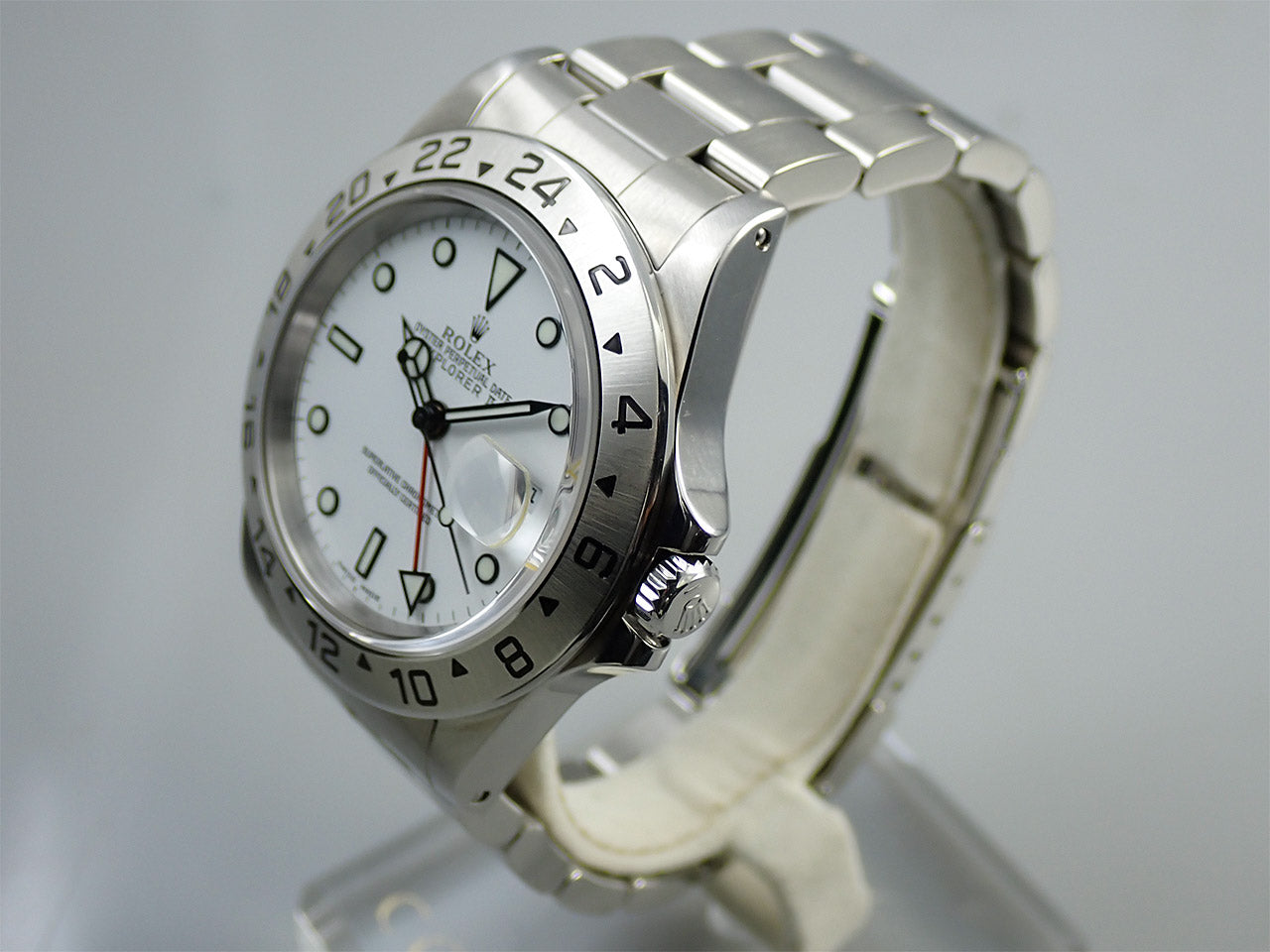 Rolex Explorer II Ref.16570 SS White Dial