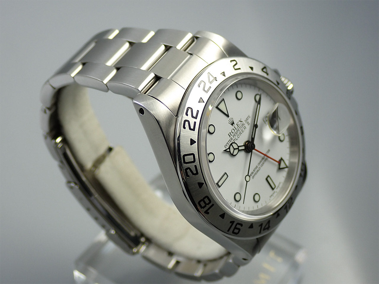 Rolex Explorer II Ref.16570 SS White Dial